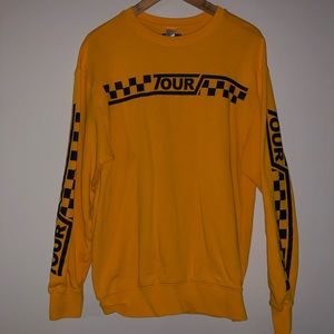Yellow Justin Bieber Tour Sweater